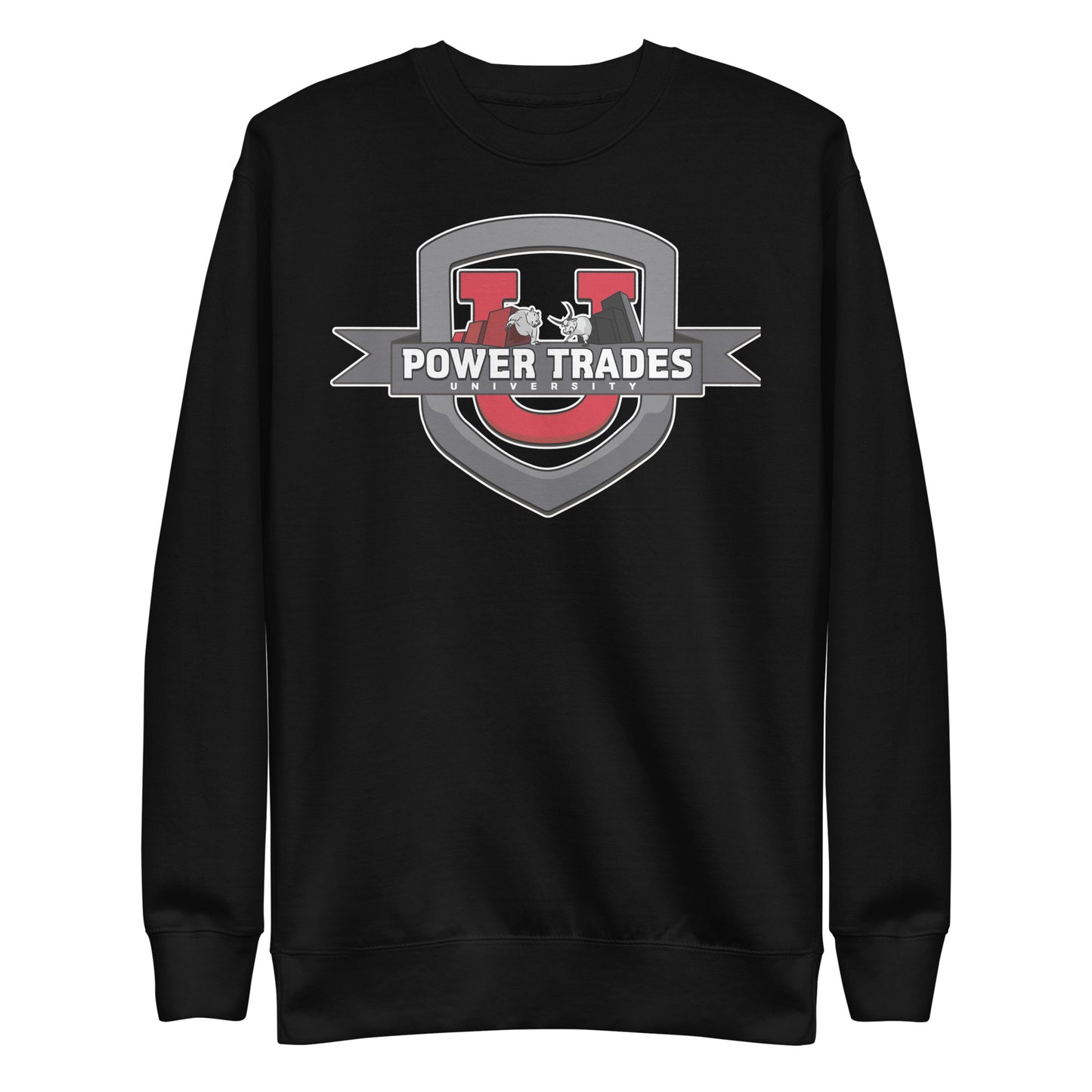 Unisex Power Trades University Logo Premium Sweatshirt
