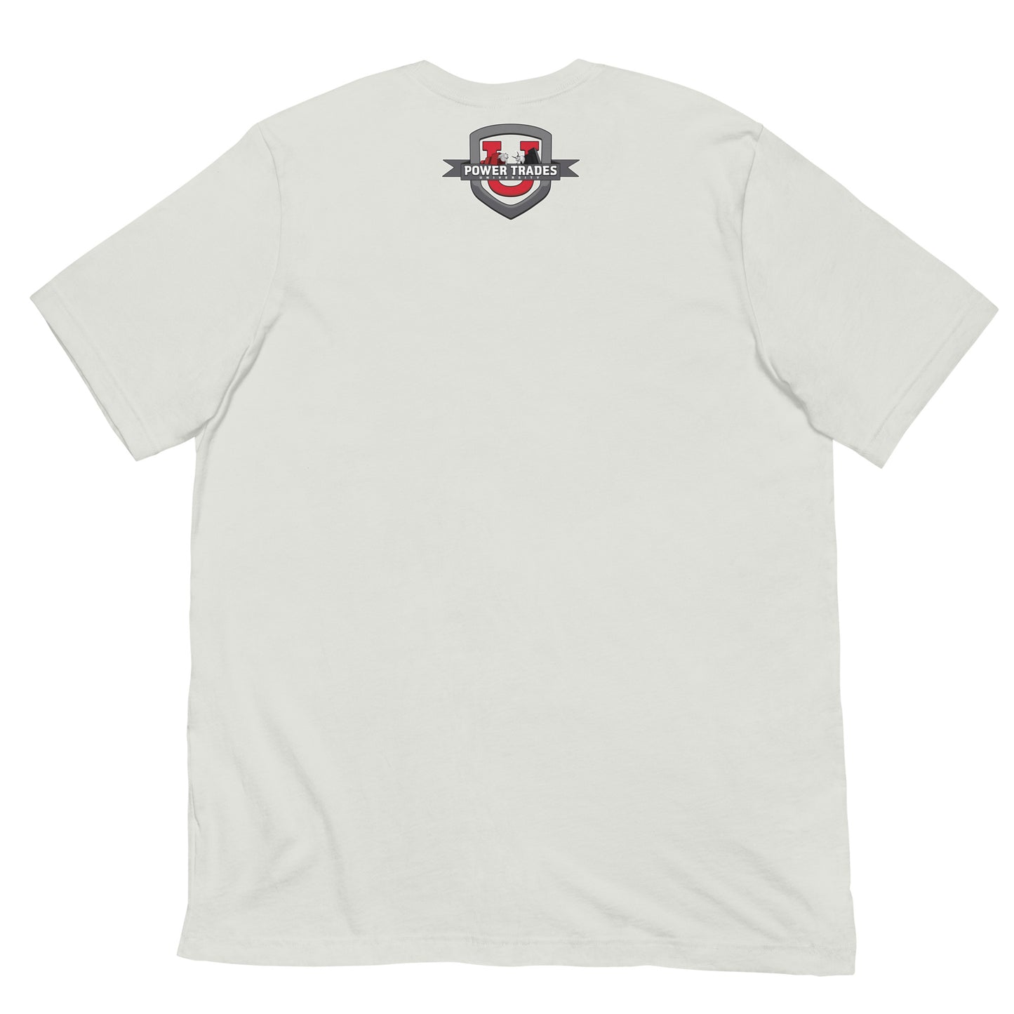 Unisex "You Never Go Broke" Black Font Short Sleeve T-shirt